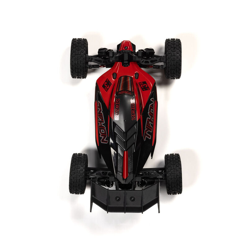 TYPHON GROM 223S BLX Brushless 4X4 Small Scale Buggy RTR with Battery & Charger, Blue OR Red