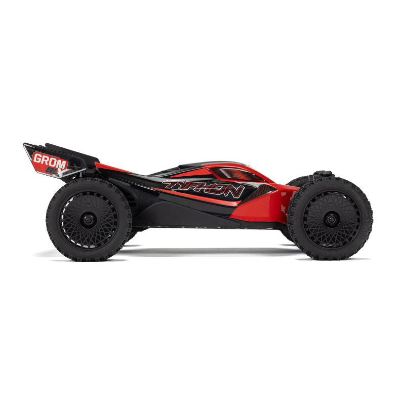 TYPHON GROM 223S BLX Brushless 4X4 Small Scale Buggy RTR with Battery & Charger, Blue OR Red