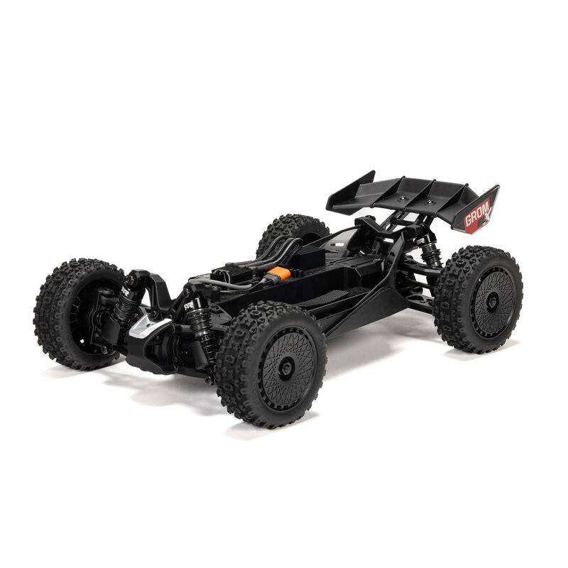 TYPHON GROM 223S BLX Brushless 4X4 Small Scale Buggy RTR with Battery & Charger, Blue OR Red