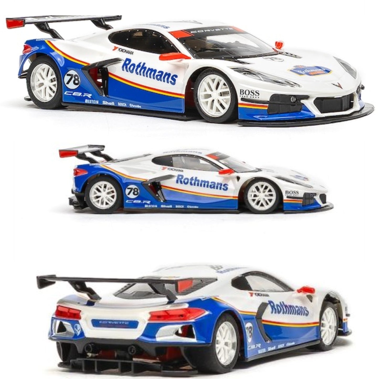 NSR Chevrolet Corvette C8R #78 Rothmans Anglewinder 1/32 Slot Car 0578AW